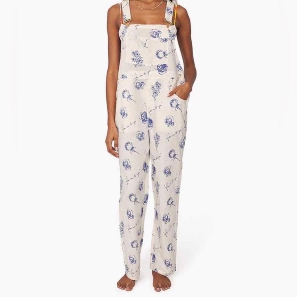 WeWoreWhat NWT linen overalls
